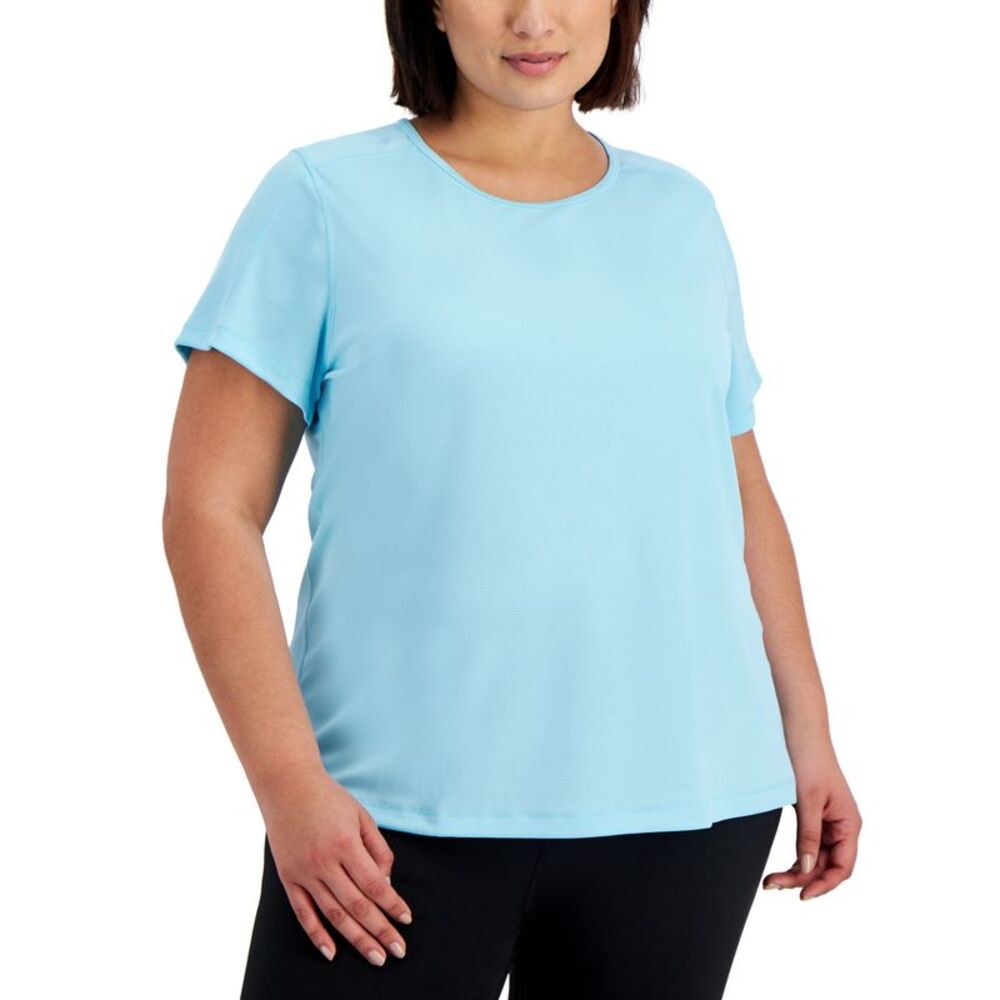 ID Ideology Plus Size Birdseye Mesh T-Shirt